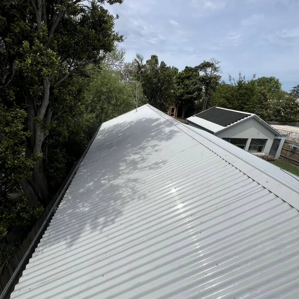 Clean corrugated roof, Beaumaris