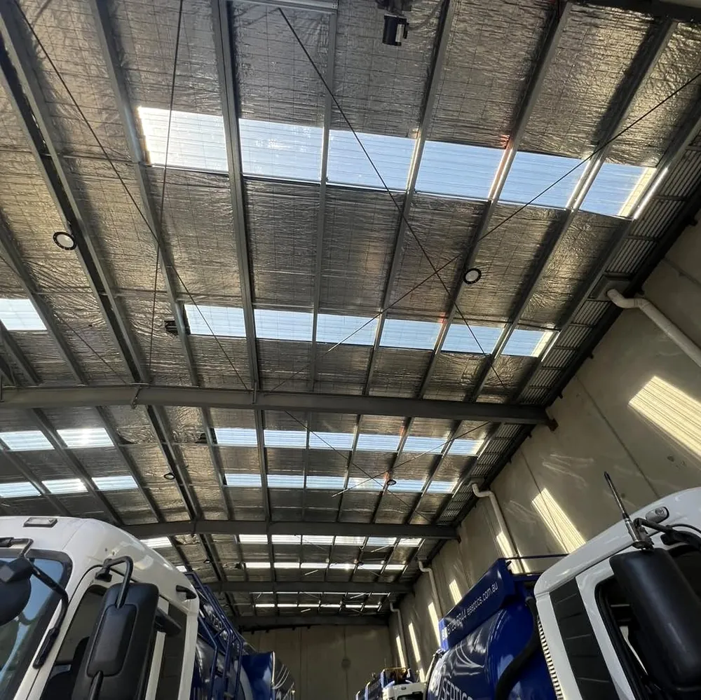 New factory skylights, Boronia